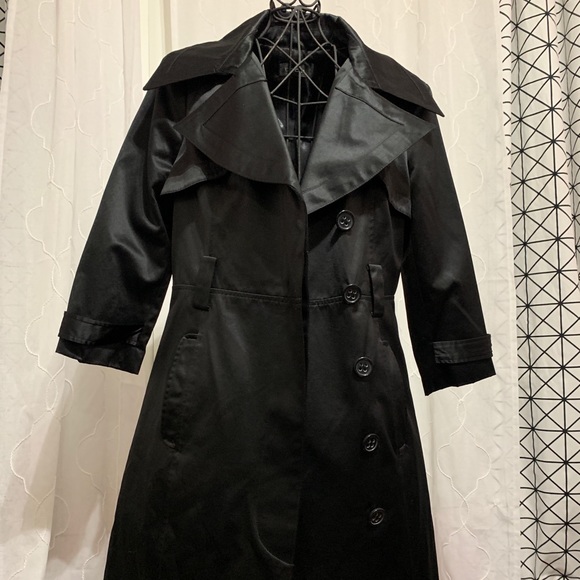bebe Jackets & Blazers - Bebe Black Trench Coat